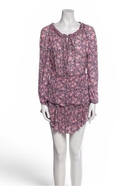 LoveShackFancy Floral Mini Dress size 0
